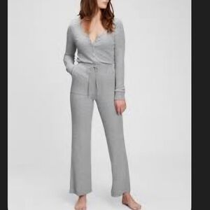 Love By Gap Womens Gray Jumpsuit Size Small